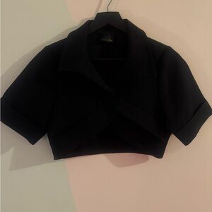 Fendi Black Crop Top